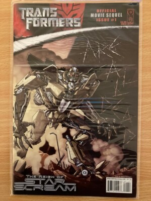 Transformers Official Movie Sequel #1 Special Cover B IDW Comics