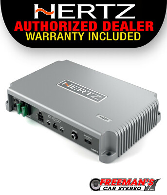 Hertz HMD1 Marine Mono Amplifier 1000W RMS Class D IP64 Waterproof Boat Amp