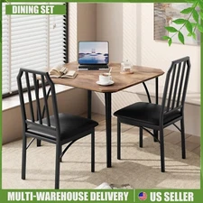 3/5 Piece Dining Table Set Kitchen Table Chairs Set for Dining Room Kitchen