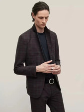 NWT Brand New John Varvatos Pace Peak Lapel Blazer Jacket EU48 US38