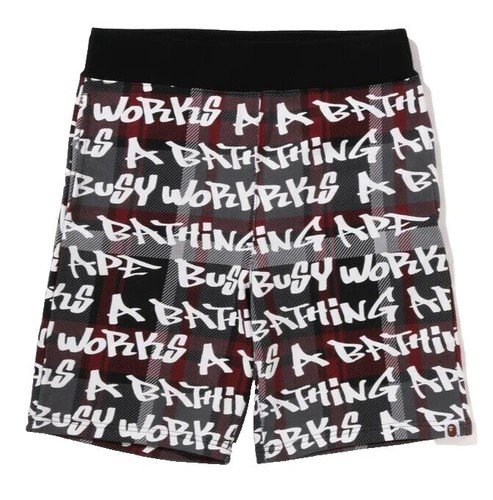 A BATHING APE Men's ONE POINT RELAXED FIT WATER SHORTS 1L30153308