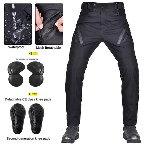 Almohadilla protectora impermeable para hombre Pantalones de motociclismo Carreras - Imagen 20 de 20