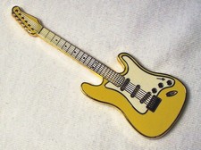 The Ax GeoGuitar - Yellow Finish - New Unactivated Geocoin
