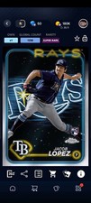 Topps Bunt 24 - Mega Pack '24 Jacob Lopez Lightboard Logo Super Rare DIGITAL