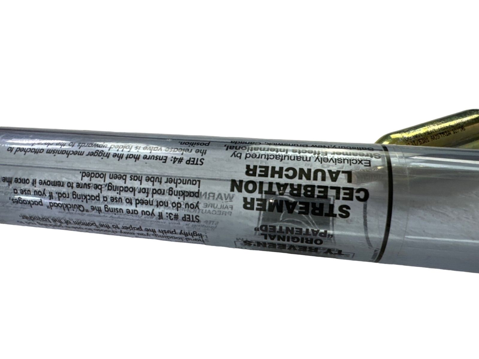 Ty Reveen's Streamer Celebration Launcher with CO2 Cartridge - See Video