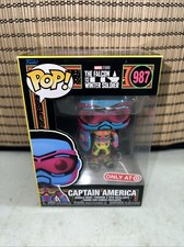 Funko Pop! Figura de vinilo Capitán América #987 (Target Exc) 