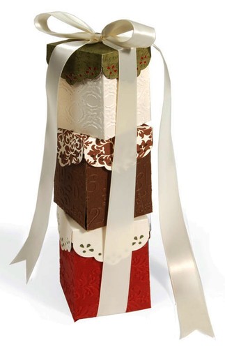 Sizzix Christmas Stockings Emboss 2pk set #656976 Retail $10.99 SO FUN!! - Picture 2 of 2
