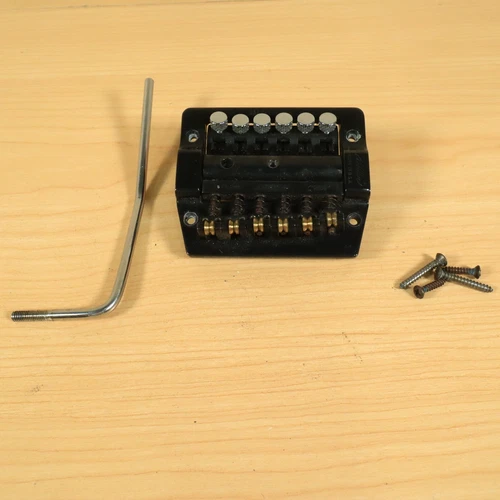 80’s Kahler 2300 Tremolo Bridge Vibrato Black Flyer USA American Black