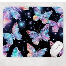 Butterfly Computer Non Slip Custom Mouse Pad