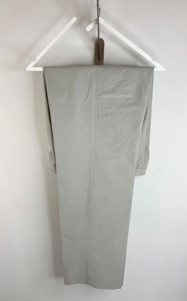 BILL BLASS: New Women’s Size 10 Light Greige Cotton Blend Pant Suit  - Image 4 of 4