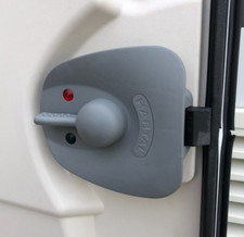 Hartal Door Lock Grey Inner Right Hand Type for Caravan Motorhome Camper HIL1