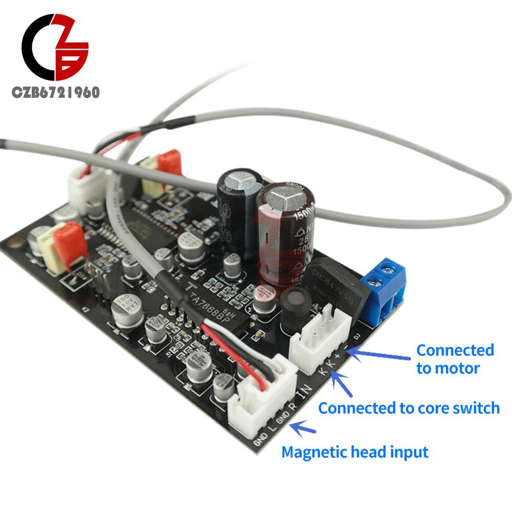 TA7668 Stereo Recorder Magnetic Pre-amplifier Board With CXA1332