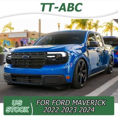 LED Headlights For 2022-2024 Ford Maverick 2022-2024 Black Housing Front Lamps