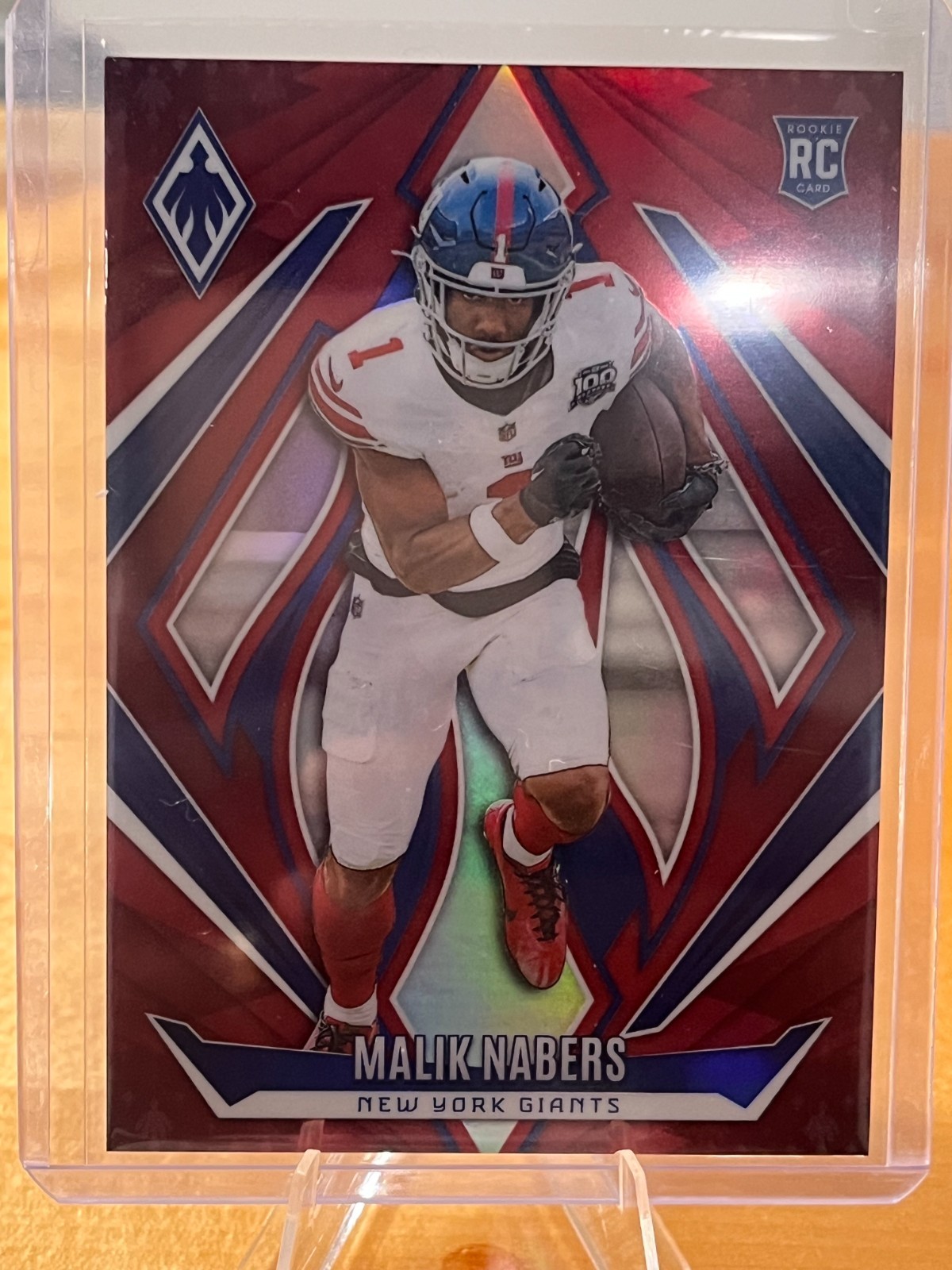 2024 Panini Phoenix - Rookies Malik Nabers #221 Red /99 (RC)