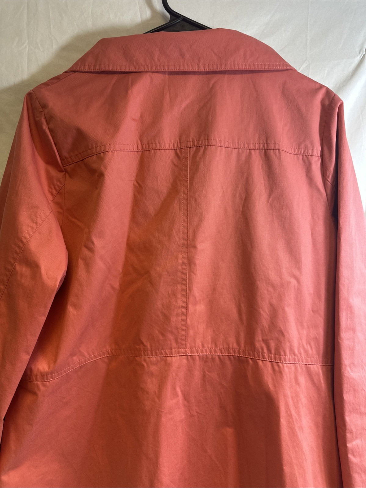 Pendleton Raincoat Jacket Full Zip Pretty Pink Zi… - image 10