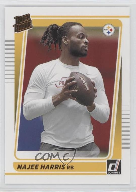 2021 Panini Donruss Rated Rookie Portrait Najee Harris #259 Rookie RC 0v33