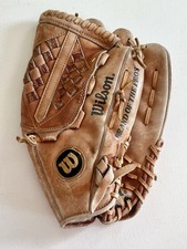 Wilson 12  A2061 premium cowhide baseball glove - deer tan lining