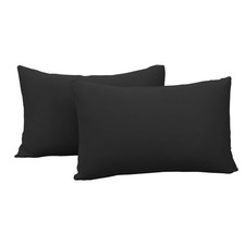 2-Pack Stretch Pillow Cases - Jersey Knit  Ultra Soft Envelope Closure Pillowca