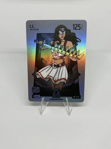 Bo Jackson Battle Arena C.C. Silver Steel Battlefoil Caitlin Clark SBF-9 insert
