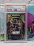 2021 Select Club Level Justin Fields #250 Die-Cut Black/Gold Prizm PSA 9