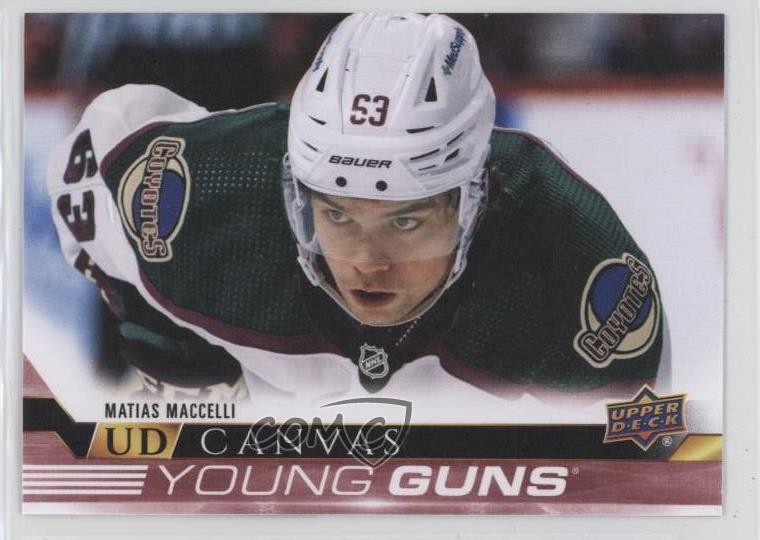 2022-23 Upper Deck Series 1 UD Canvas Young Guns Matias Maccelli #C94 1r3r
