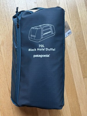 Patagonia Black Hole Duffel Bag 70L Tidal Teal Backpack Shoulder Straps NEW $199