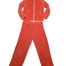 Vintage Retro Y2K 70s Pierre Cardin Velour Track Set Jacket  Pants Hippie Quiet
