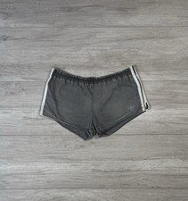 ADIDAS 80s FOOTBALL SOCCER SHORTS GRAY MEN Size 6 Made In West Germany