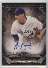 2015 Topps Tier One New Guard Auto 46/399 Aaron Sanchez #NGA-ASZ Auto 6f8