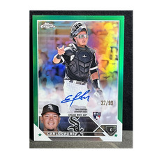 Topps 2023 Chrome Green Refractor Carlos Pérez Auto #FA-CP 32/99