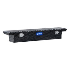 Uws Gloss Black Aluminum 63in Slim Truck Tool Box Low Profile Toolbox Storage