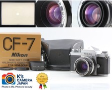  MINT Nikon F Eye Level Silver 35mm SLR Film Camera  50mm F2 Lens From JAPAN