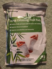 Zenessy Bamboo Detox Foot Patches 100 Natural Japanese, 14 Patches
