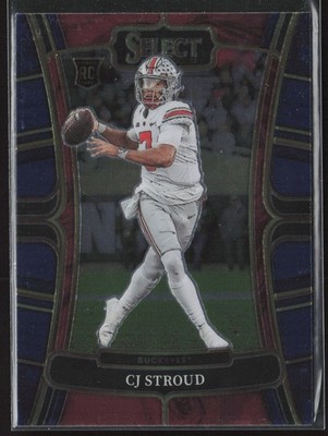 2023 Panini Select Draft Picks #2 C.J. Stroud Blue Retail