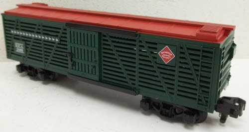 American Flyer 6-48375 Spur S Christmas Stock Car mit Rentier #2008 LN/Box - Bild 3 von 7