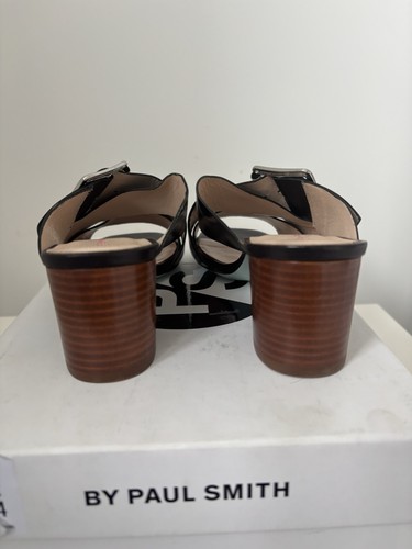 Paul Smith Women's Kenza Black Calf Leather Shoes Size UK 4 Eu 37 BNIB Rrp £115 - Afbeelding 5 van 7