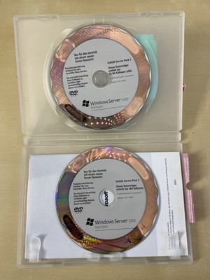 Microsoft Windows Server 2008 Standard 1-4 CPU OEM Software - 32Bit - Deutsch
