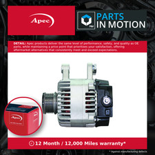 Alternator fits PEUGEOT 208 Mk1 1.2 12 to 19 1608066080 1610048280 9688237380