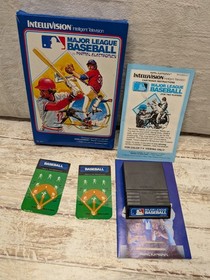 1978 Intellivision Major League Baseball #2614 Mattel Electronics MLB 