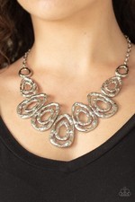 Terra Couture Silver Necklace Paparazzi New