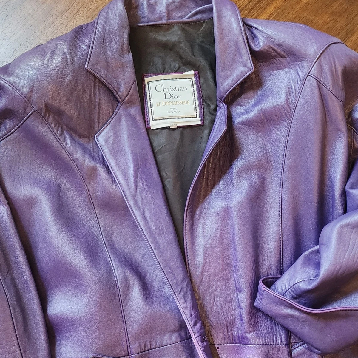 Christian Dior パープル ロングコート Dior Purple Regular Size Coats, Jackets & Vests for Women for sale