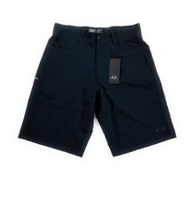 NWT Oakley Men Baseline Hybrid 21" 2.0 O Protect DWR Regular Fit Black Shorts 30