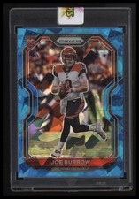 2020 Panini Prizm Joe Burrow Prizm Blue Ice #/99