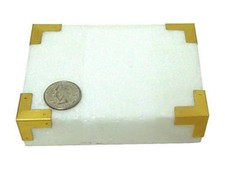  5 Pack Solid Brass Decorative Corner Protectors - Set of 4 - 22 X 8.5mm