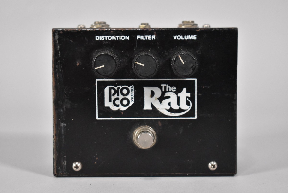 ProCo【RAT】 1983 ProCo Rat Distortion Big Box V2 Black | eBay