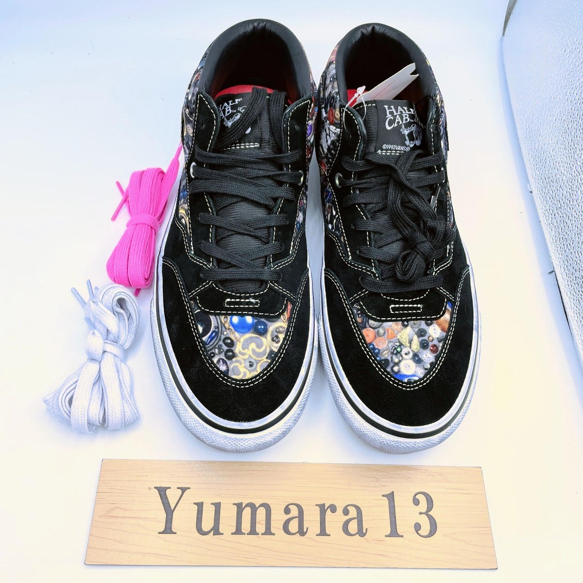 Supreme × Mike Kelley × Vans Half Cab Black 26SS Week8 VN00112HBLU