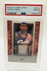 2007 UD Game Jersey LEBRON JAMES PSA 8 Game Used #GJ-LJ Sick Card!!