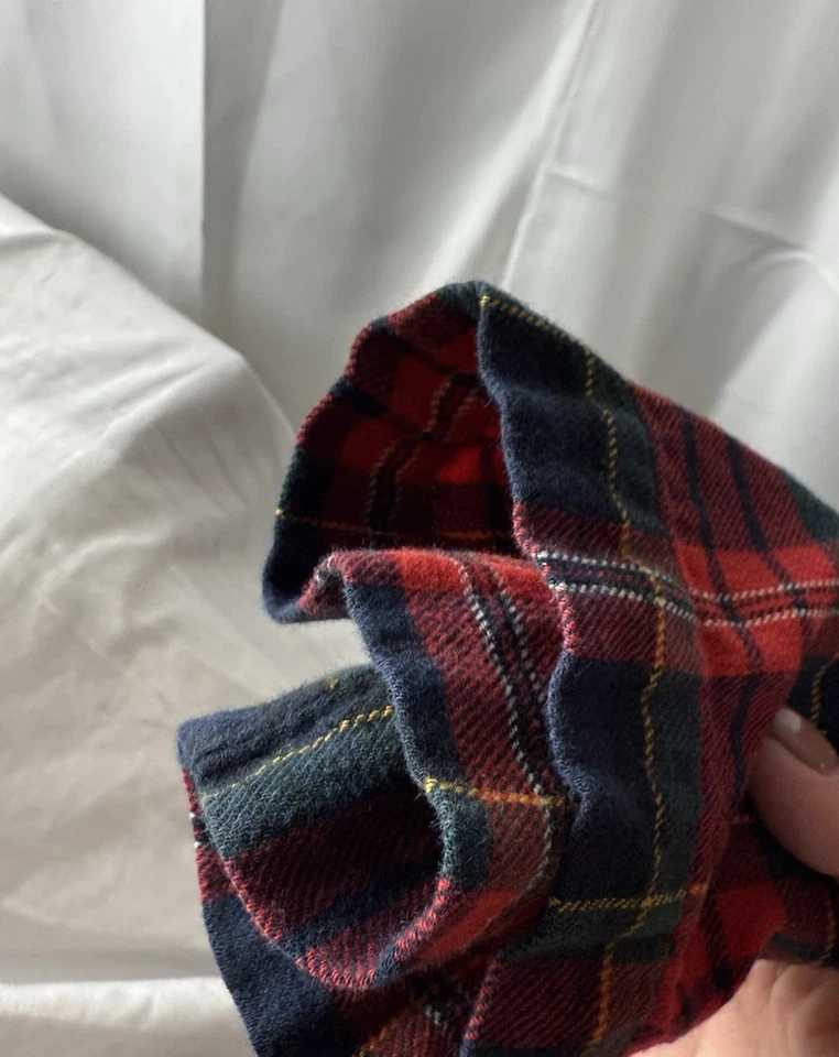 Albornoz Polo Ralph Lauren tartán a cuadros para hombre talla M Foto 2 de 4