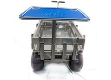 Kahuna CRT080 King Starboard 20" x 24" Table Top With Two Cup Holders