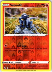 Salandit 027/163 Reverse Holo Battle Styles